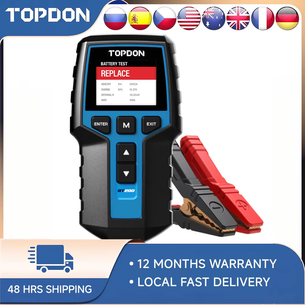 TOPDON BT200 Digital Battery A - Topdon Tc001 Thermal Camera review and price