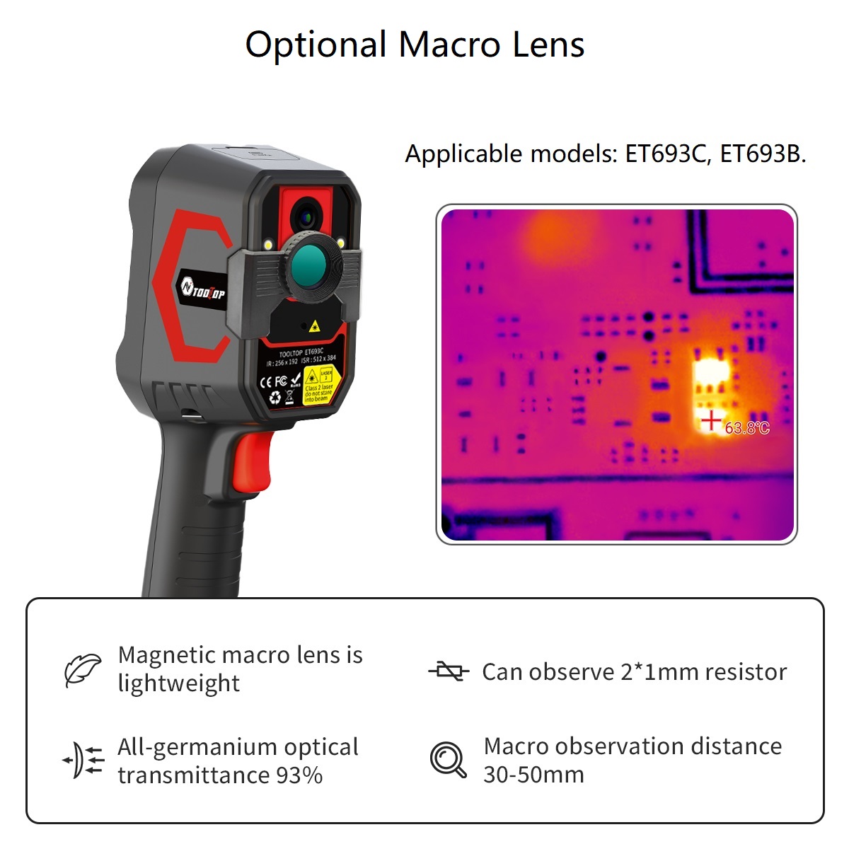 TOOLTOP ET693C 256*192 Thermal - Nf 521 Thermal Imaging Camera review and price