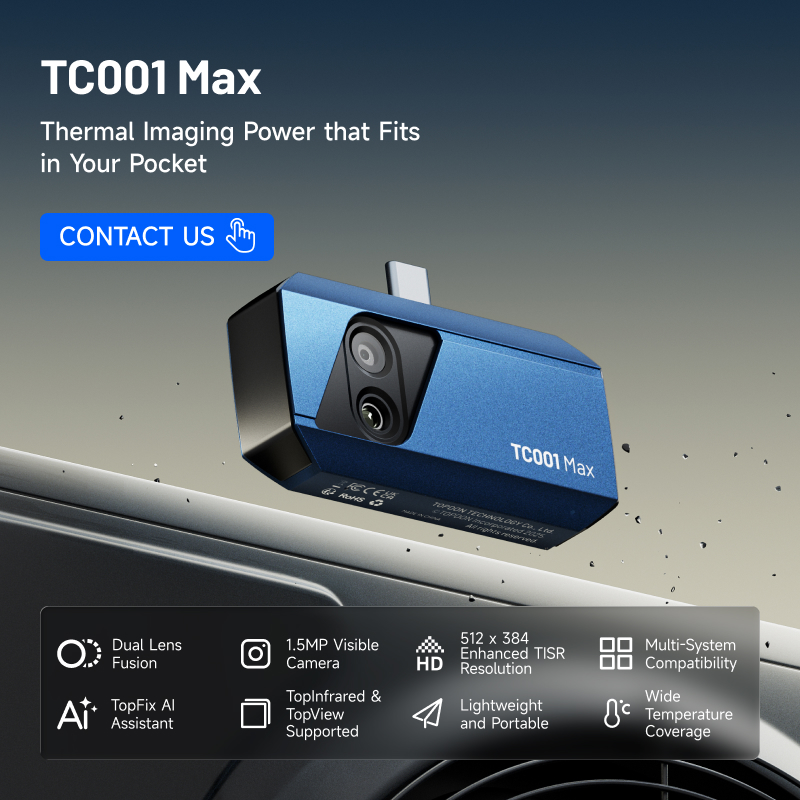 TOPDON TC001 Max Dual-Lens Min - Topdon Tc001 Thermal Camera review and price