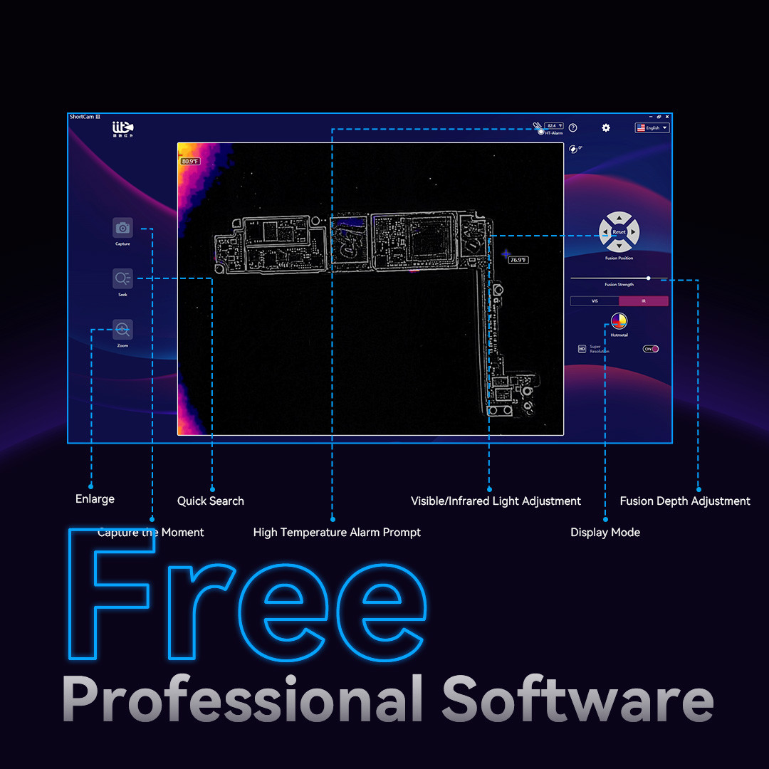 LANGCHI 6th Shortcam Lite Infr - Shortcam Thermal Imaging Pcb review and price