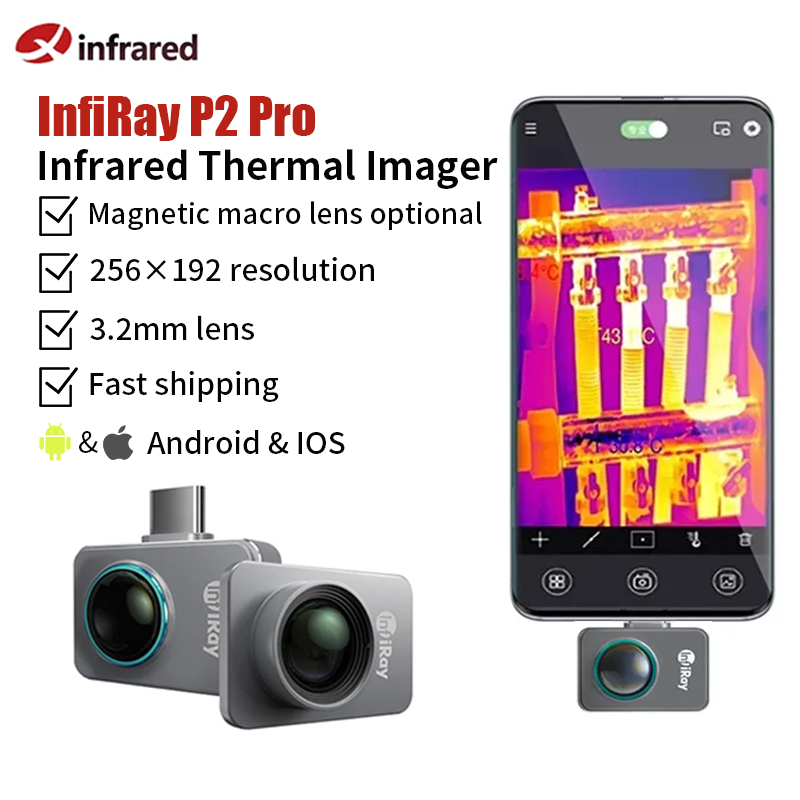 Infiray P2 Pro Thermal Camera  - Nf 521 Thermal Imaging Camera review and price