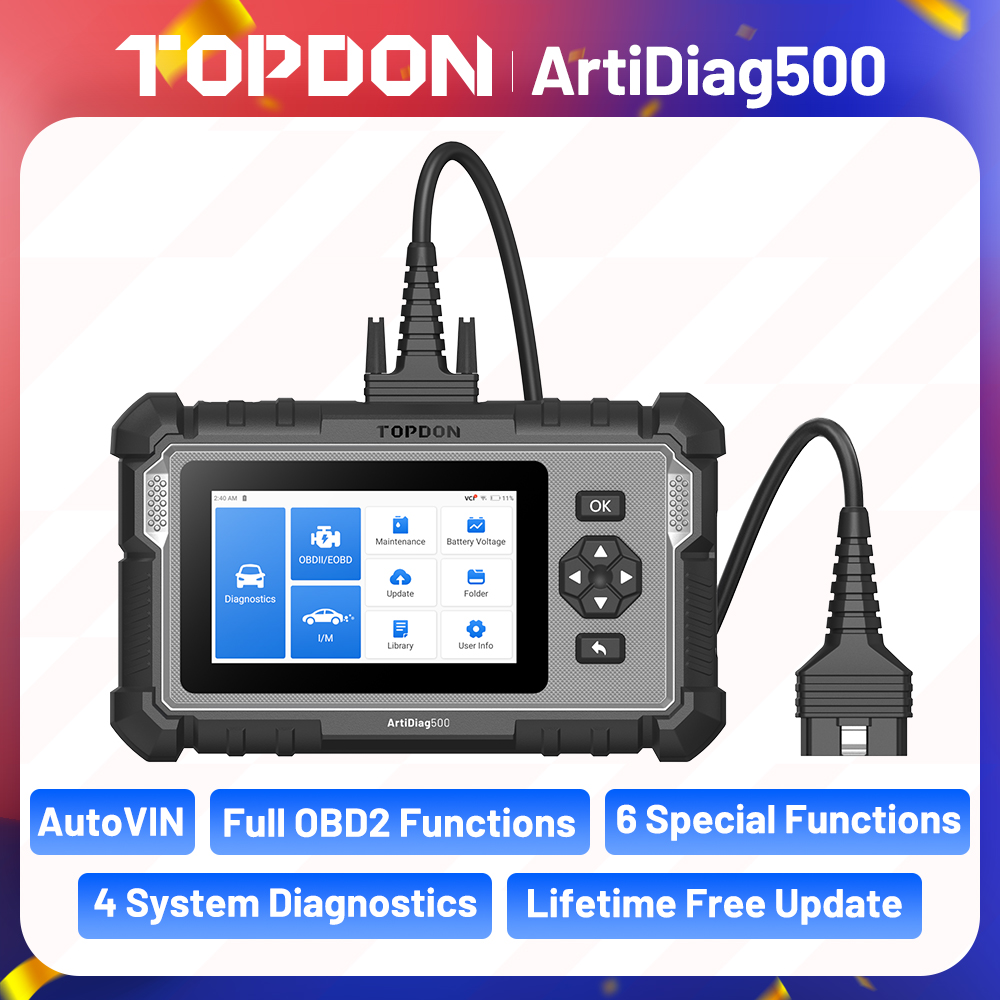 Topdon ArtiDiag500 Car Diagnos - Topdon Tc001 Thermal Camera review and price