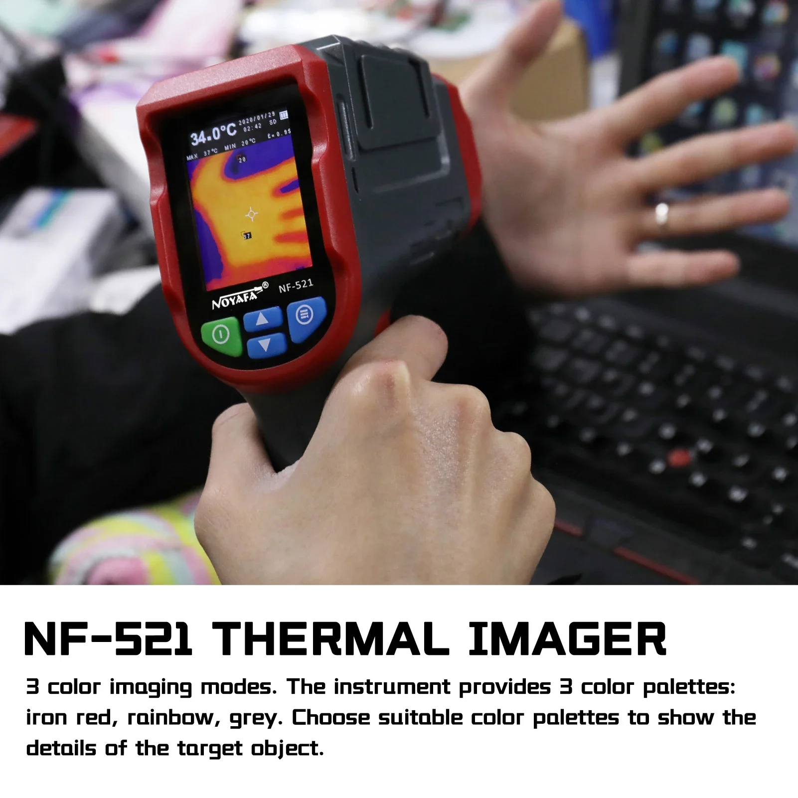 NF-521 Handheld Infrared Therm - Nf 521 Thermal Imaging Camera review and price