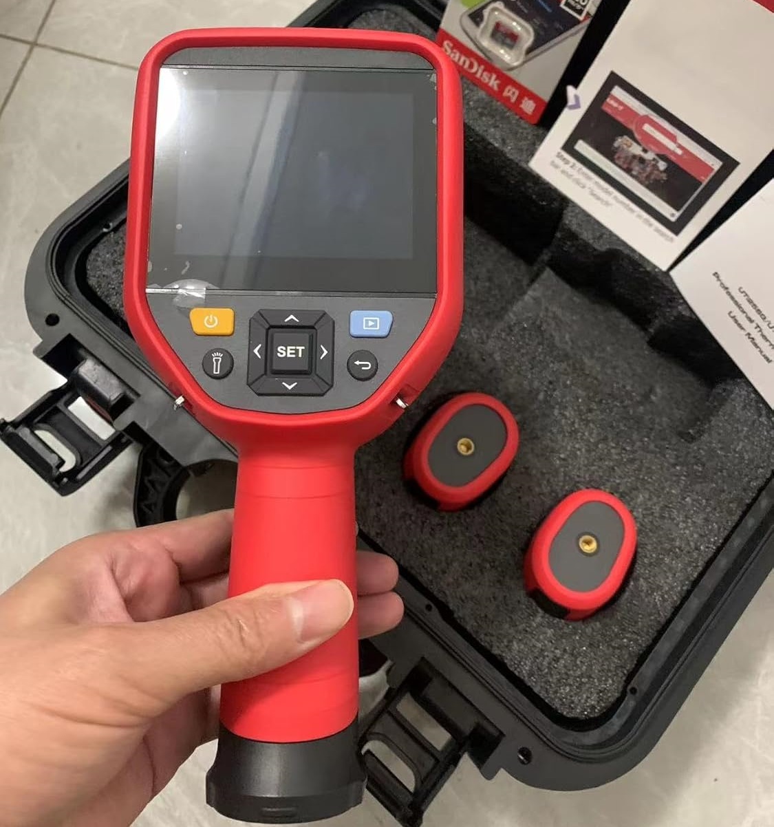 UNI-T UTi384G Professional The - Thermal Camera Type C 384X288 review and price