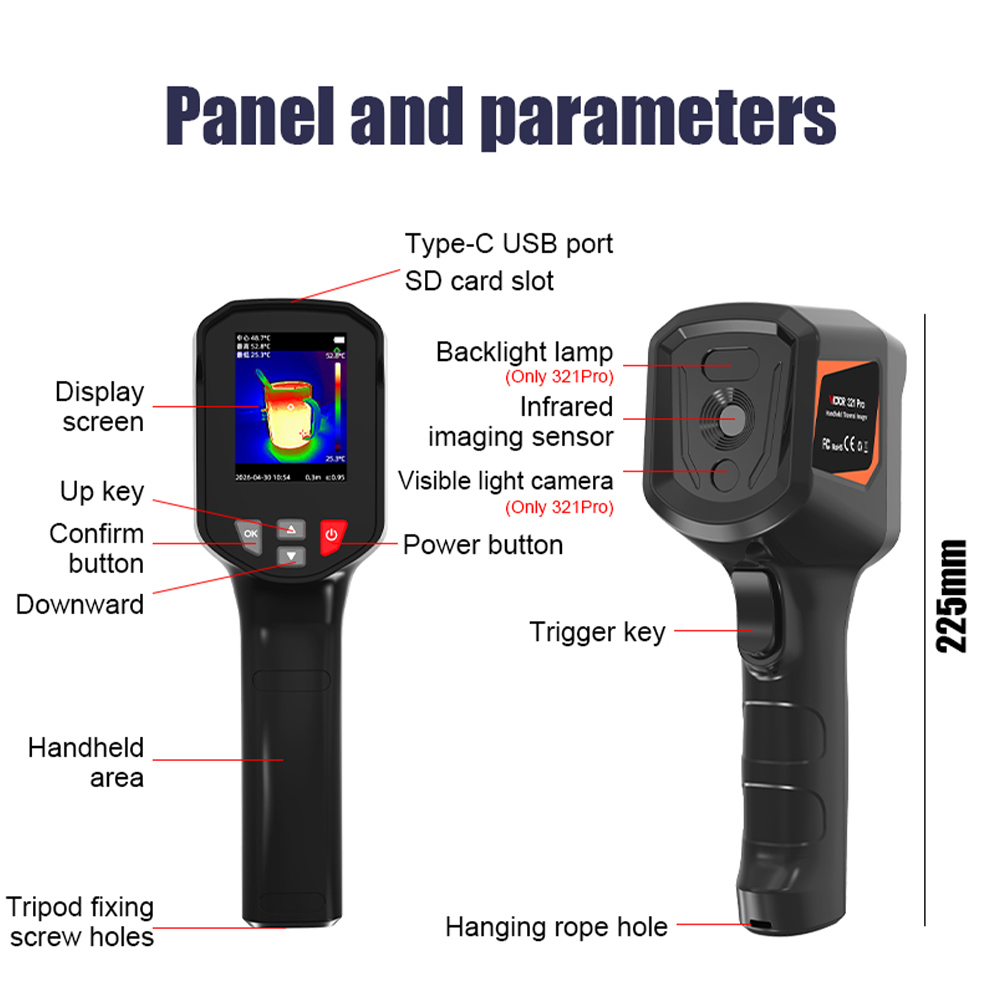 Victor 321 Handheid Infrared T - Nf 521 Thermal Imaging Camera review and price
