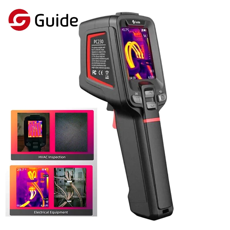 Guide PC230 Handheld Thermal C - Thermal Imaging Camera 256X192 review and price