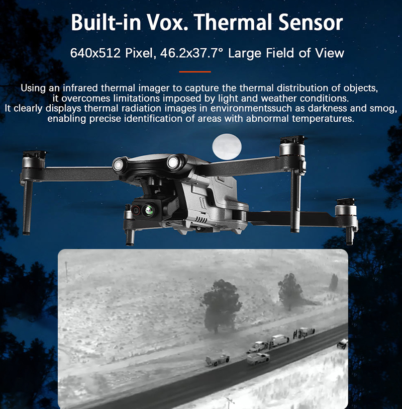 New Arrival 640x512 FPV Drone  - Hunting Thermal Imaging Scope review and price